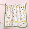 Toalha de Banho de Gaze para Bebê 110*110cm, Seis Camadas de Algodão Puro, Adequada para Bebês, Crianças Pequenas e Crianças Maiores, Algodão Puro Classe A, Absorvente