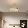 [Wow] Lámpara de araña para dormitorio principal Normcore Lujo accesible Estudio simple Diseño de lámpara de araña redonda Luz principal LED moderna para dormitorio