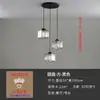 Araña de restaurante 2026 modelo nuevo, lujo ligero, elegante y minimalista, lámpara de techo Zhongshan de tres cabezales para uso doméstico, moderna y simple