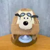 Bonitos y adorables gorros de otoño e invierno para niños, con diseño de poner, material de punto y una serie de dibujos animados, que brindan abrigo y protección para los oídos para bebés y niños pequeños.