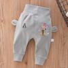 Pantalones De Rong con Abertura en la Entrepierna para Primavera y Otoño, Pantalones Largos de Cintura Alta que Protegen el Vientre para Bebés y Niños Pequeños, Pantalones Cálidos para Niños con Abertura en la Entrepierna