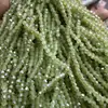 Accesorios para Joyería de 4 mm Cuentas de Cristal Doble Punta Cuentas para Pulseras DIY Cuentas de Cristal Rombo Cuentas Checas Exclusivamente para Ventas Transfronterizas
