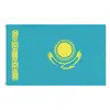 Bandera de Kazajistán 90*150cm fábrica en stock al por mayor Bandera de poliéster de 3 * 5 pies productos transfronterizos AliExpress