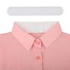 Pegatinas desechables para cuello, línea del cuello de la camisa antisuciedad, antisudor, antifricción, maquillaje, entrenamiento militar, ala, ajustables, pegatinas para plantilla, secas y absorbentes del sudor