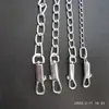 Corrente de Ferro Galvanizado Corrente Plana Mordida Coleira para Cão Pet Cão Grande ao Ar Livre Cão Forte ao Ar Livre Pastor Alemão