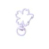 Chaveiro de Flor, Fecho de Mola em Formato Especial, Fecho Lagosta, Fivela de Cabeça de Cachorro, Acessórios para Joias DIY, Pingente de Boneco para Chaveiro
