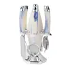 Set de Utensilios de Cocina Multifuncionales Lanzacohetes de Siete Piezas Set de Rallador Batidor de Huevos Cuchillo Pelador para el Hogar Listo para la Venta