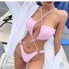 Temporada de Aguas Termales Caliente 2024 Trajes de Baño Siemons Estilo Europeo y Americano Sexy Chicas Picantes Adelgazantes Trajes de Baño para Vacaciones en Aguas Termales