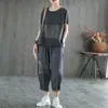 Individual/Set 2022 Nuevo Verano Artístico Vintage Estampado Camiseta de Manga Corta Conjunto Casual Holgado Conjunto de Dos Piezas