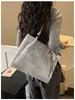 Bolsa de temperamento transfronteiriço para mulheres, novo estilo 2026, moda para o dia a dia, design exclusivo, bolsa de ombro única