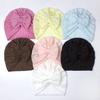 Sombrero de Bebé Lindo Estilo Nuevo Europeo y Americano, Sombrero Ligero de Color Sólido Lindo con Lazo de Burbuja, Sombrero Suave para Bebé