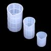 Molde de silicona de gota de cristal DIY taza medidora 750ml300ml100ml con escala se puede usar repetidamente en stock