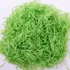 Venta al por mayor de fábrica paja de rafia papel de seda lote 10g20g30g50g caja de regalo por gato relleno de regalo de mano confeti flocado