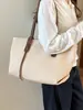 Bolsa de Ombro Grande com Padrão Trançado 2026 para Uso Diário e Trabalho, Tendência Casual