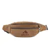 Riñonera Transfronteriza para Hombre Bolso Cruzado Casual para Hombre Bolso Cruzado de Lona para Deportes al Aire Libre Riñonera Táctica Estampada