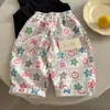 Pantalones Anti-Mosquitos de Dibujos Animados Transfronterizos para Niños Verano 2026 Nuevo Estilo Pantalones Rectos para Niños Pequeños Pantalones Anti-Mosquitos con Estampado Completo para Niños y Niñas