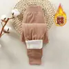 Capa interior mágica para uniforme escolar Pantalones térmicos para niños Pantalones de forro polar de invierno Pantalones de algodón para niños y niñas Leggings Pantalones térmicos gruesos con forro polar
