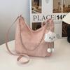 Bolso Casual de Superficie Suave de Gran Capacidad para Estudiantes y Mujeres, Nuevo para Primavera y Verano 2026, Bolso para Ir al Trabajo, Bolso de Hombro Cruzado a la Moda