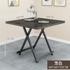 Mesa Dobrável Mesa de Jantar Doméstica Pequeno Apartamento Mesa Quadrada Mesa de Jantar para 4 Pessoas Mesa Portátil para Feira ao Ar Livre Mesa e Cadeira Dormitório Mesa Simples