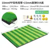 Nuevo Tapete de Golf Transfronterizo Rayado Tapete de Golpeo de Golf Tapete de Swing para Exteriores Tapete de Golpeo para Entrenamiento de Golf