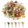 Accesorios para Joyería de Aleación DIY Colgante de Estrella Pentagrama Varita Mágica Pulsera Llavero Colgante Decorativo L350