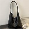 Bolso Tote Popular de Color Sólido de Gran Capacidad 2024 Otoño Nuevo Ocio Viajero Bolso de Hombro Bolso de Mano Personalizado de Moda