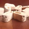 Shandong Qiao Linglong Madeira de Pessegueiro Tênis Tigre Caneta Wenchang Milho Escultura em Madeira de Pessegueiro Joias Artesanato DIY Acessórios Infantis Tigre