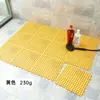 Tapete de Banheiro Patchwork Amazon para Casa Chuveiro Antiderrapante Tapete de Chão Vazado Impermeável Tapete para Pés de Vaso Sanitário Chuveiro