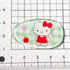 Pieza de Gota de Agua de Gato Transparente como el Hielo Accesorios de Resina DIY Pasador Casero Funda para Teléfono Móvil Llavero Decoración para Taza de Agua Material