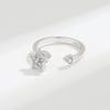 Amazon AliExpress Nuevo Anillo de Estrella de Cinco Puntas Abierto Ajustable Anillo Descompresor Joyería de Mano de Personalidad Europea y Americana para Mujer