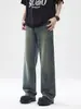 Jeans Rectos Holgados Estilo Retro Americano Cleanfit para Hombre Primavera/Verano 2026 Estilo Juvenil Pantalones de Pierna Ancha para Pareja