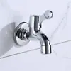 Grifo para fregadero de latón de apertura rápida 4 puntos grifo espumador de un solo frío boquilla de agua para lavadero de balcón