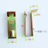 Accesorios de Quilla de Acero Ligero Integrada para Techo M6M8 Tornillo de Expansión Tipo Escama de Pescado Tuerca Arandela 38 Pieza Colgador Rápido Panel de Panal