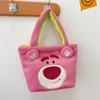 Bolsas de Peluche al por Mayor Transfronterizas para Mujer 2026 Nuevo Estilo Juvenil Bolsas de Mano para el Almuerzo