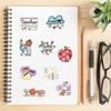 100 peças de popular Dia do Professor de Ação de Graças grafite adesivos decorativos bagagem notebook adesivos impermeáveis quente atacado