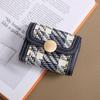 Nuevo tarjetero pequeño y popular estilo Chanel, portátil, para mujer, con múltiples tarjetas, para tarjetas bancarias, billetera ligera de lujo.