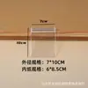 Saco de selagem transparente para joias em PVC, saco autoadesivo para brincos, pulseiras e acessórios, saco de armazenamento espesso de alta transparência anti-oxidação para itens culturais