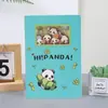 Em Estoque Cultural e Criativo 3D Escultura de Papel Oca Caderno Carimbo de Desenho Animado Diário Personalizado Caderno