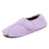 Pantuflas de Algodón con Velcro 2025 para Mujer en Otoño e Invierno, Antideslizantes, Cálidas, de Suela Gruesa, de Terciopelo, Zapatos de Algodón para el Hogar, Antideslizantes de Interior