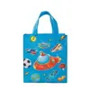 Bolsas de regalo festivas para niños de venta caliente transfronterizas, bolsas de regalo de cumpleaños para jardín de infantes laminadas de tela no tejida, bolsas de regalo de cumpleaños para niños
