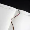 A5 negócios Couro PU imitação escritório aprendizado caderno papelaria caderno atacado bloco de notas personalização empresarial conjunto