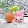Llavero de Dibujos Animados Colgante Sanrio Fruta Simulada Cereza Mochila Escolar Sanrio Colgante Pequeño Muñeca Caja Ciega Venta al por Mayor