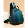 Nuevo Estilo Bolso de Pecho Simple y Versátil Estilo Coreano para Mujer Mochila de Moda Bolso Casual Trendy con Personalidad para Estudiante Ligero