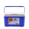 Incubadora de hielo de 6L para camping, portátil, conservadora, refrigerador pequeño, refrigerado, puesto comercial, coche, cubitera, pesca al aire libre