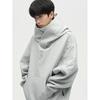 Moletom com Capuz Americano Estilo High Street Forrado com Fleece Grosso Espessado Masculino Outono e Inverno Ins Top Solto Jaqueta de Casal para Homens e Mulheres
