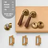 Cerradura de puerta de madera de nogal de lujo ligero estilo francés para uso en interiores en dormitorios, cocinas y baños, manija de puerta dividida universal para el hogar
