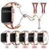 Correa de acero inoxidable para Apple Watch 12345678SE Generation, pulsera de metal.
