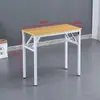 Estante de Almacenamiento de Pared, Mesa Larga Estrecha, Escritorio Pequeño de Oficina, Mesa Plegable Simple para Exteriores, Mesa de Estudio para Estudiantes en Casa, Mesa de Bar