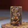Fénix Grande de Xizang, Tótem de Bestia Celestial Negra Grande, Colgante de Etiqueta de Hueso de Yak, Accesorios de Hueso para Jugar Estilo Xizang, Cuentas de Buda Antiguo, Venta al por Mayor