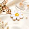 Chaveiro Amazon Formato Coração Flor Cruzada Coração de Pêssego Doce Fofo Semitransparente Morango Pingente para Bolsa Estilo Ins